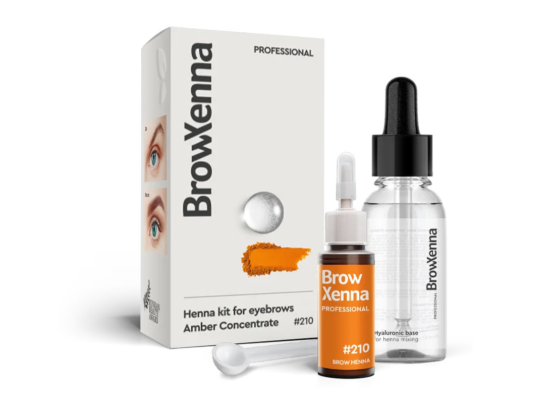 brow xenna 210 Amber concentrate 11zon