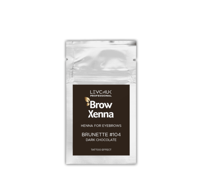 BROW HENNA XENNA LEVCHUK Bitter Chocolate #104 sas