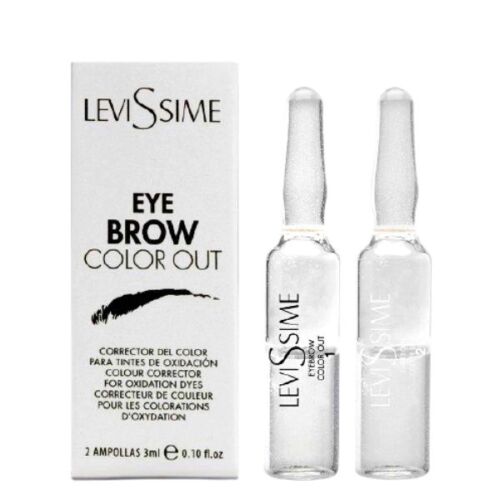 LEVISSIME Eyebrow color out korektor koloru 2x3ml