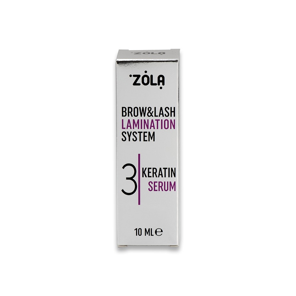 ZOLA BrowLash Lamination System 03 Keratin Serum | LEBROSHOP