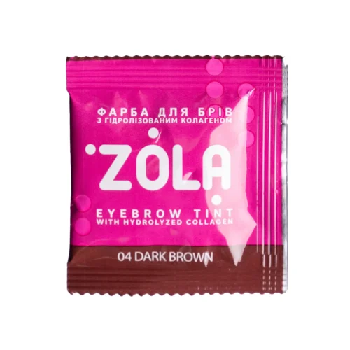 ZOLA farbka farba do brwi 04 Dark Brown 5ml + aktywator 3%