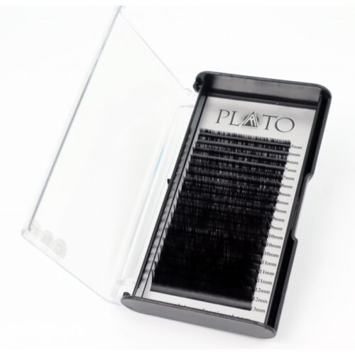 Plato Professional sztuczne rzęsy Black Volume Platinum B 0.07 MIX (5-13mm)