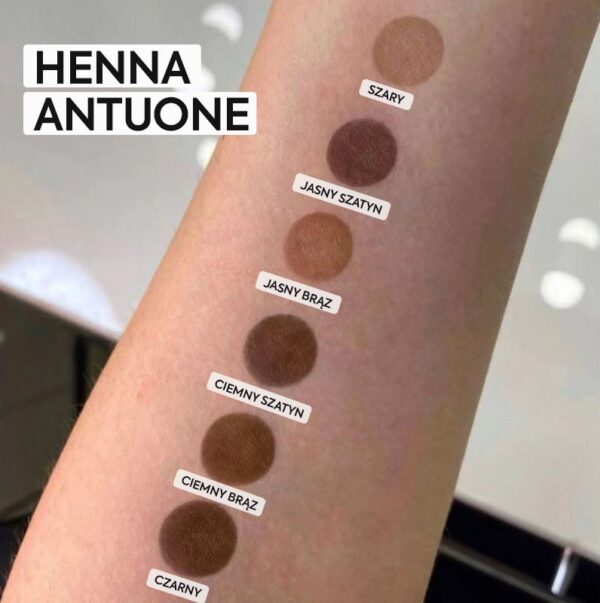 Henna Brows Kit Conditioner AntuOne 7g zestaw 2 | LEBROSHOP