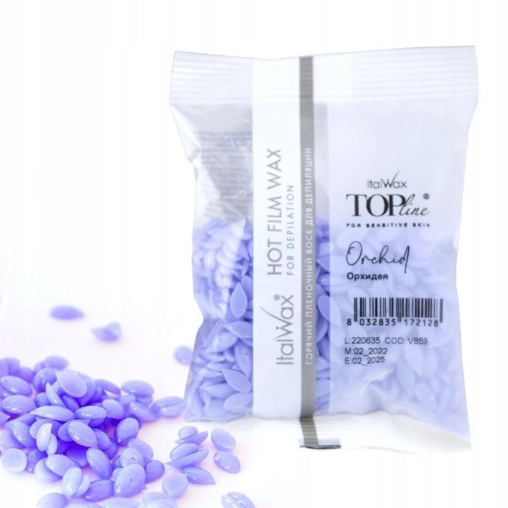 ItalWax wosk do depilacji w granulkach ORCHID 100g | LEBROSHOP