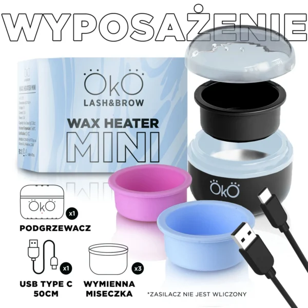 Podgrzewacz do wosku OKO Mini Wax Heater 2 | LEBROSHOP