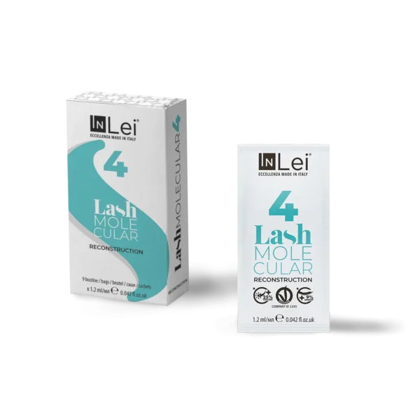 InLei® LASH MOLECULAR 4 rekonstrukcja molekularna do rzes i brwi 9×12ml | LEBROSHOP