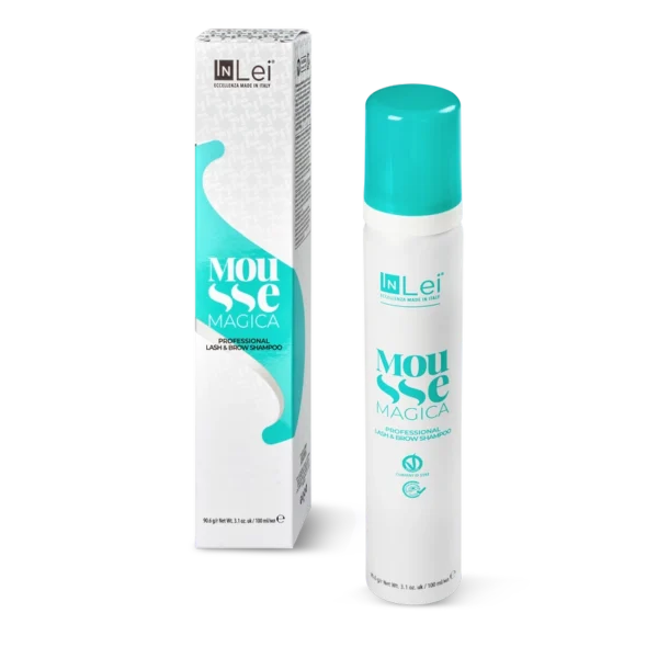 InLei® Profesjonalny szampon do rzes i brwi „MOUSSE MAGICA 100ml | LEBROSHOP