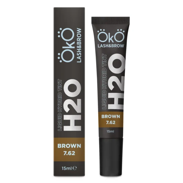 oko Farba do brwi i rzes H20 Liquid Hybrid Tint Brown 7.62 15 ml | LEBROSHOP