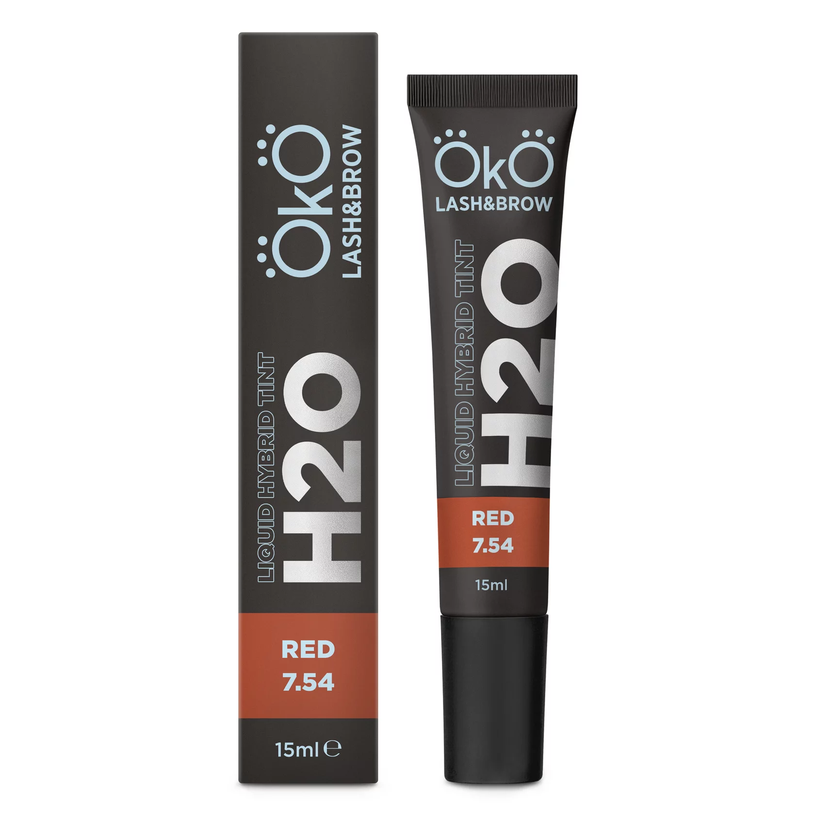 oko Farba do brwi i rzes H20 Liquid Hybrid Tint Red 7.54 15 ml | LEBROSHOP