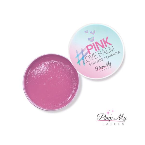 Pink Love Balm STRONG Rozowy Balsam do liftingu rzes Pimp My Lashes 2