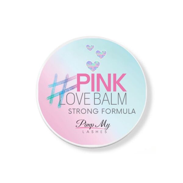 Pink Love Balm STRONG Rozowy Balsam do liftingu rzes Pimp My Lashes