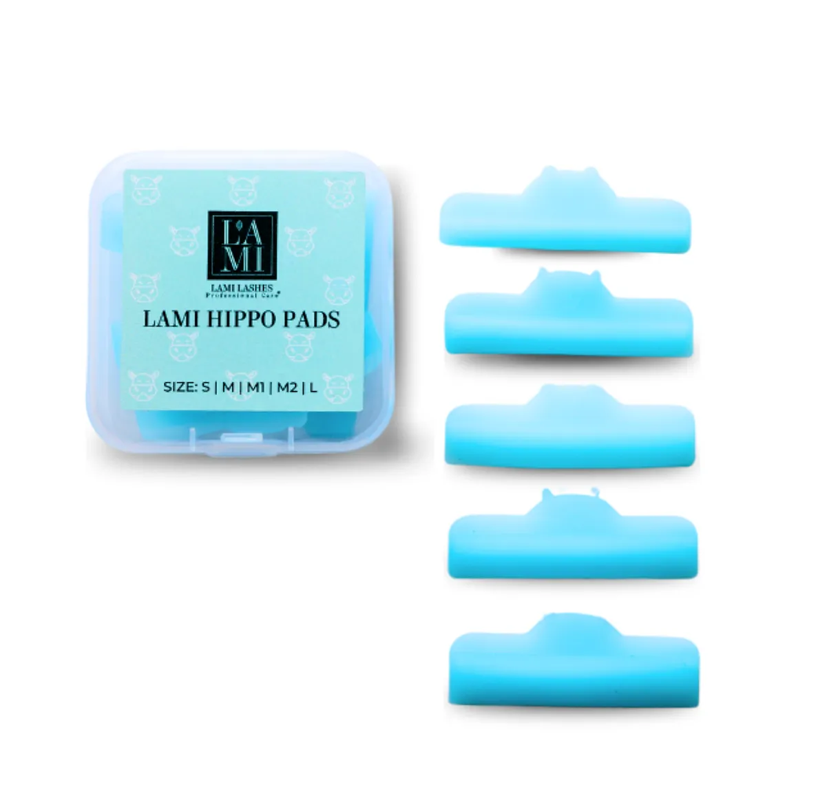 Lami Lashes Hippo Pads blue