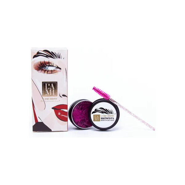 Lami Lashes Browista pasta żelowa do stylizacji brwi 5ml PINK