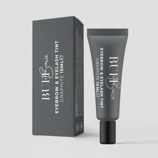 BUFF BROWZ wegańska farbka do brwi i rzęs GRAPHITE 15ml