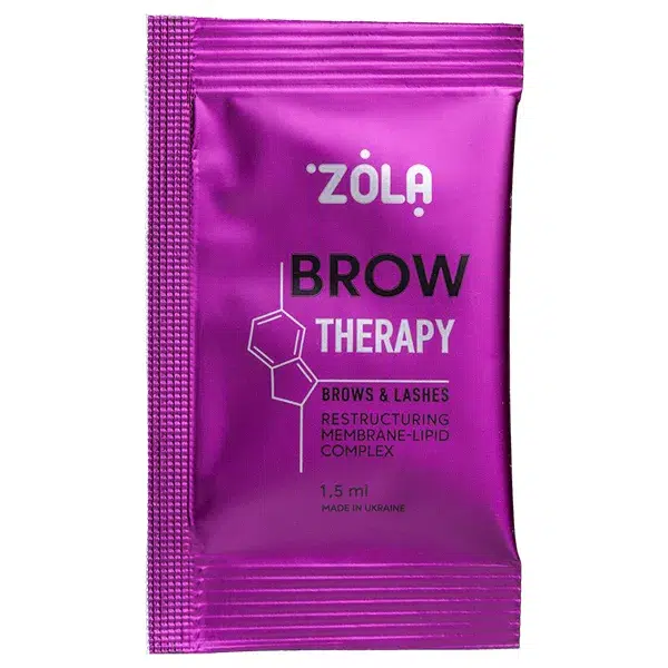 Zola Brow Therapy Restrukturyzujący kompleks membranowo-lipidowy BTX serum odżywka 1.5ml