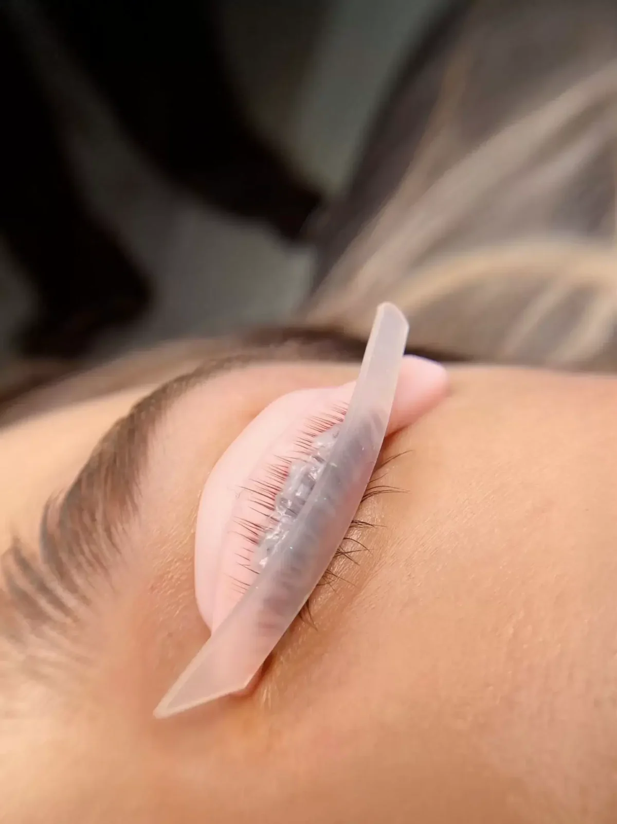 FASHIONLASH brokatowe silikonowe nakładki kompensatory na wałki LAMI RIBBONS