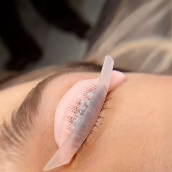 FASHIONLASH brokatowe silikonowe nakładki kompensatory na wałki LAMI RIBBONS