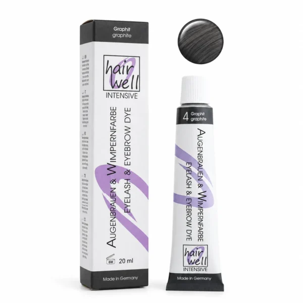 Hairwell farba do brwi i rzęs grafit graphite 20ml