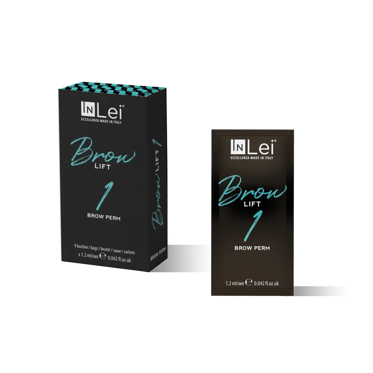 InLei® BROW LIFT 1 trwała do brwi saszetki 9×1.2ml