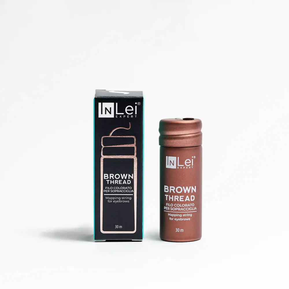 InLei® “BROWN THREAD” – brązowa nić do geometrii brwi