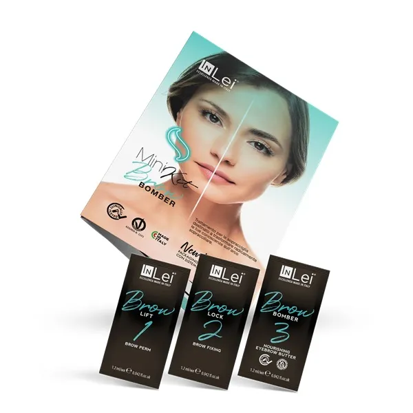 InLei® ”MINI KIT” BROW BOMBER saszetki 3×1.2ml