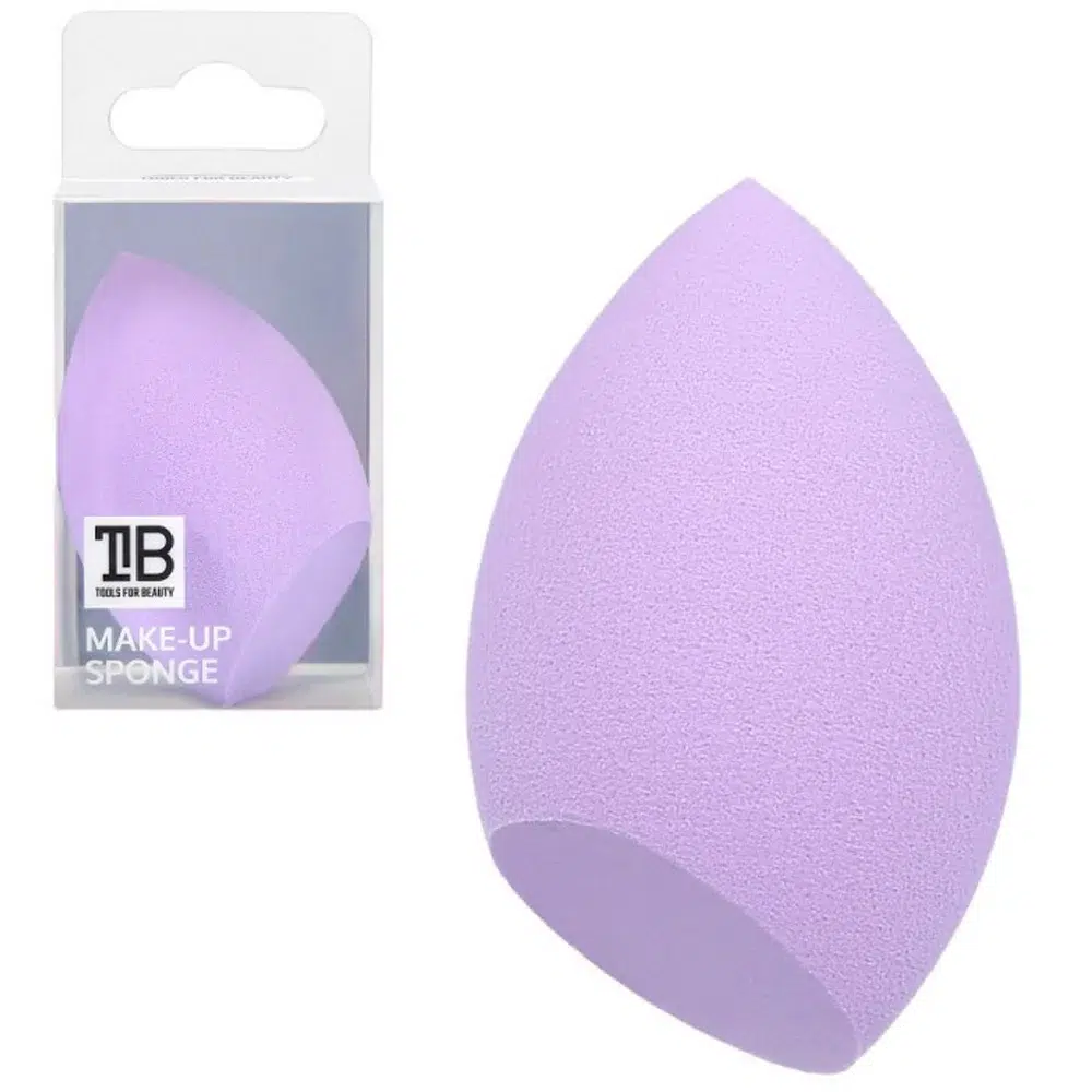 MIMO Olive Gąbka do makijażu ścięta 38x65mm fioletowa