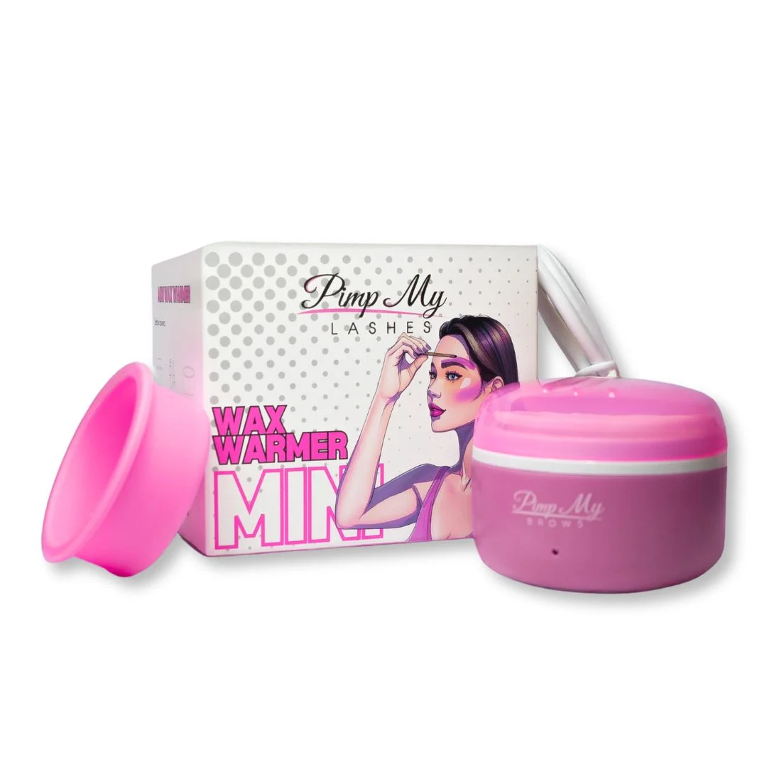 Mały różowy podgrzewacz do wosku Mini WAX WARMER MINI Pimp My Lashes