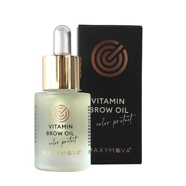 Maxymova vitamin brow oil BTX serum odżywka do brwi 15ml