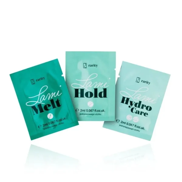 Rarity Korean Lami System zestaw do koreańskiej laminacji w saszetkach 3x2ml