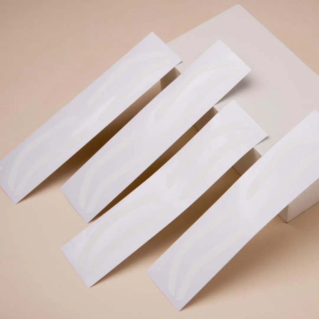 Szablony naklejki do geometrii koloryzacji brwi - AIRBRUSH