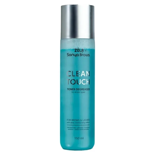 ZOLA x Sonya Brows Toner Odtłuszczacz Clean Touch 150ml