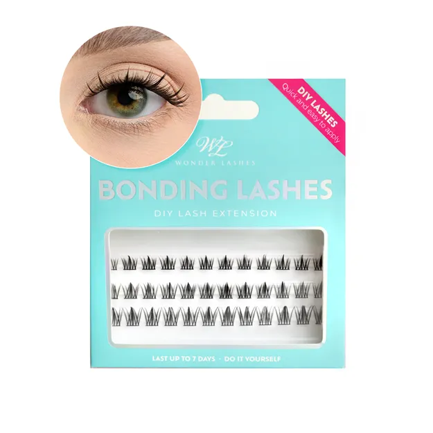 Wonder Lashes BONDING LASHES Kim Effect - rzęsy bondingowe DIY MIX