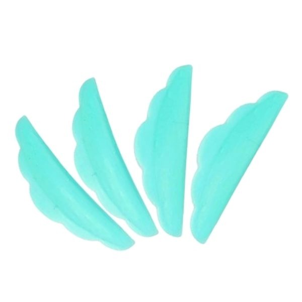 Wałki silikonowe FLAT lifting rzęs 5par MINT