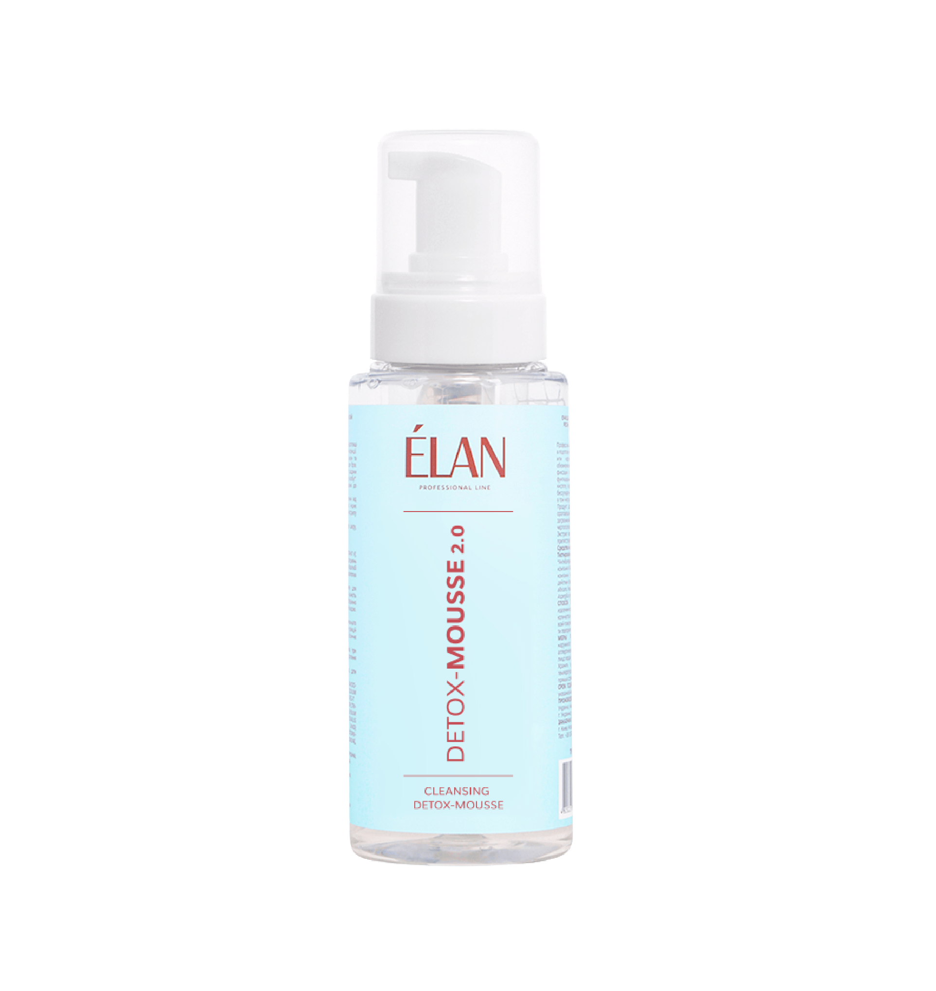 ELAN Detox-Mousse 2.0 Oczyszczająca pianka mus do brwi i rzęs 150ml