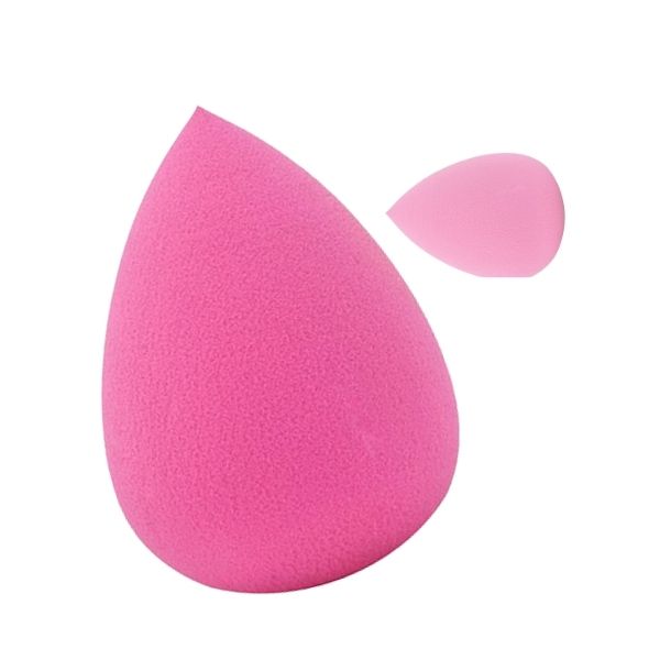 Gąbka blender do makijażu łezka różowa