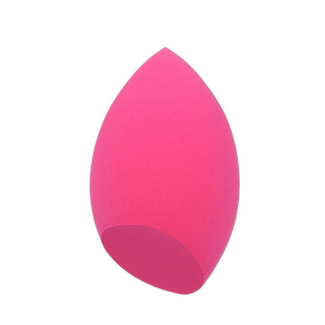Gąbka blender ścięta do makijażu różowa