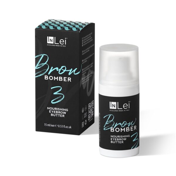 InLei® BROW BOMBER 3 odżywcze masło do brwi 15ml