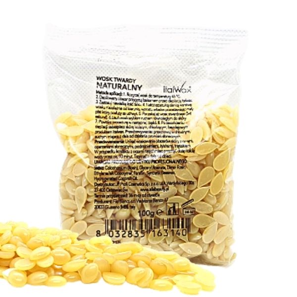 ItalWax wosk NATURALNY w granulkach 100g