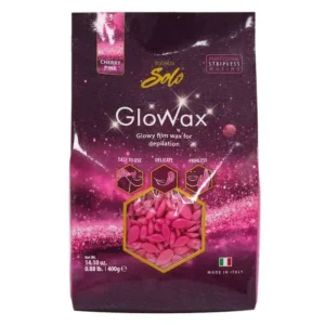 ITALWAX wosk do depilacji Glowax Cherry Pink 400g