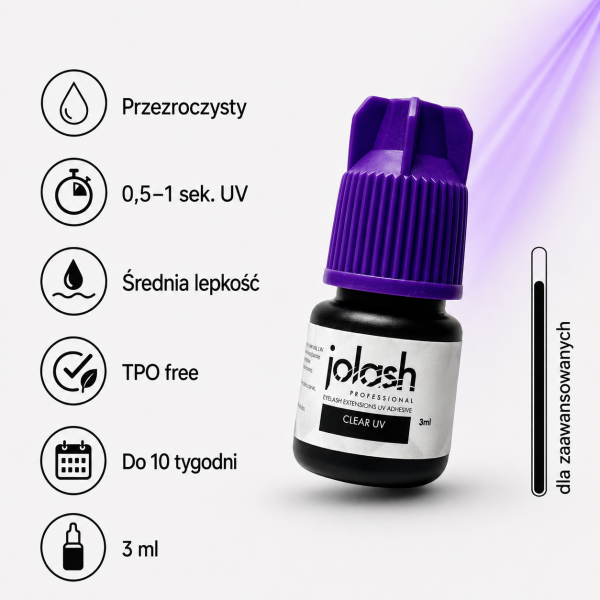 klej uv clear