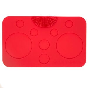 MAXYMOVA Lamipad silikonowa paleta do mieszania czerwona