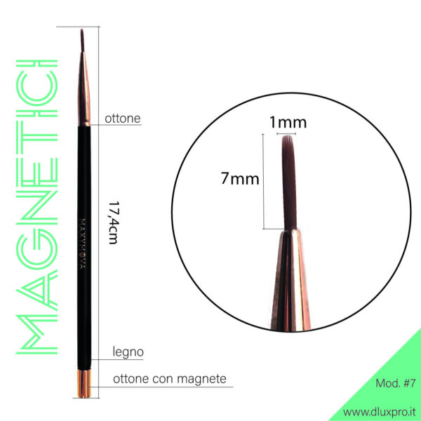 MAXYMOVA GOCCIA D’ORO pędzel nr 7 z magnesem