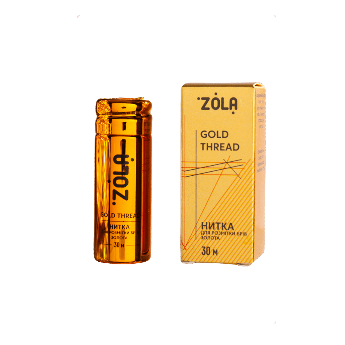 Nić do geometrii brwi ZOLA Thread - ZŁOTA