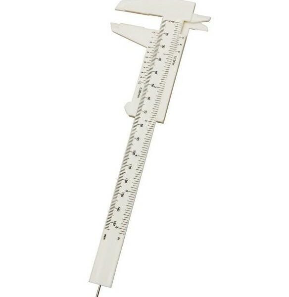 Suwmiarka do brwi 0-15 cm.