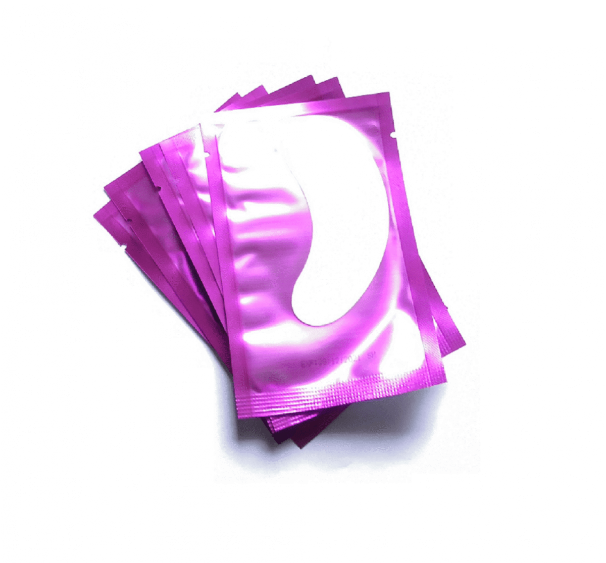 Płatki żelowe pod oczy 1para 2szt FIOLETOWE