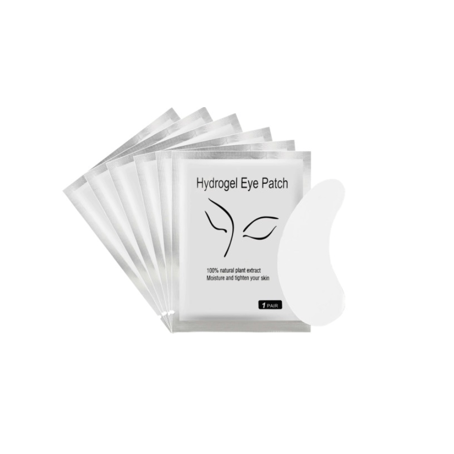 Płatki żelowe pod oczy 1para 2szt SREBRNE