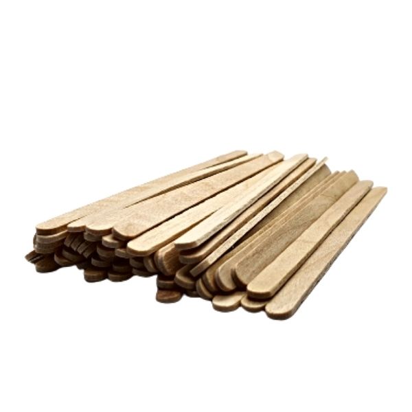 Szpatułki do wosku - 50szt. 14x0,7cm